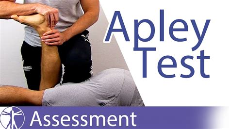 apley's compression test|knee tests for meniscal tear.